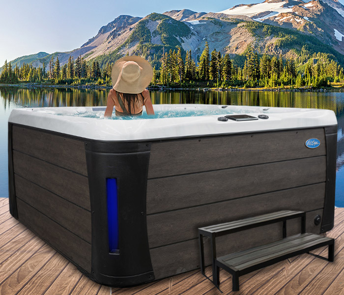 Calspas hot tub being used in a family setting - hot tubs spas for sale Oklahoma